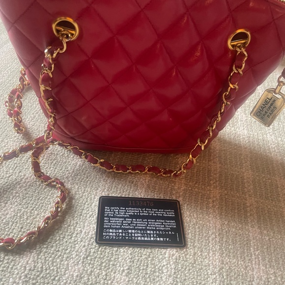Real Vintage 1992 Chanel pocketbook - Picture 10 of 14